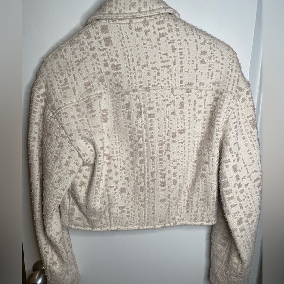 NWT IRO LEONI CROPPED JACKET Size FR 34 (XS/S) $545 - Picture 13 of 16